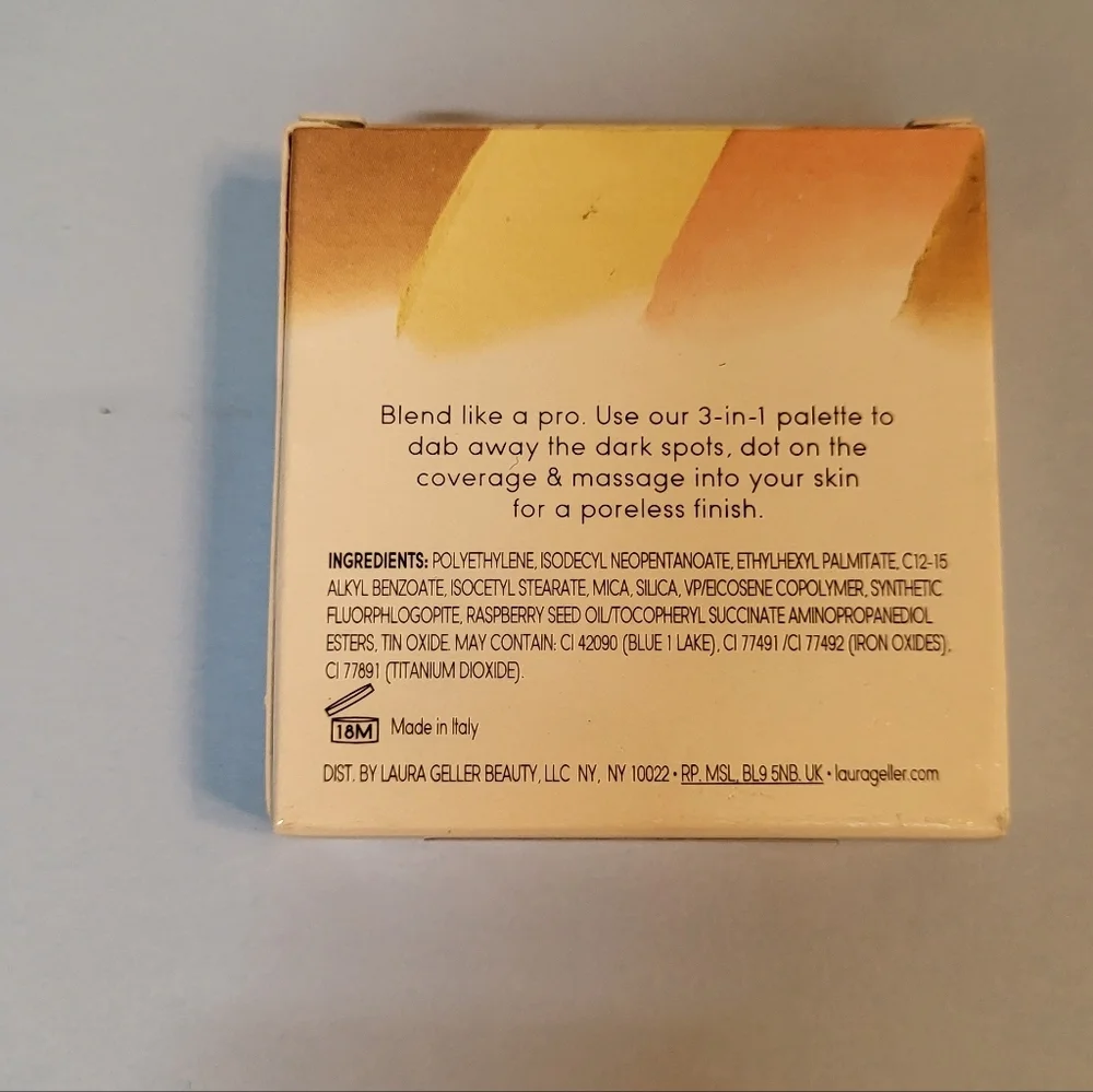 Laura Geller Correct-n-Conceal Custom Coverage Trio: Medium, .12ml (TS), NIB